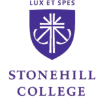 Stonehill College logo.