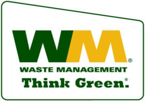 Waste Management Think Green Logo.