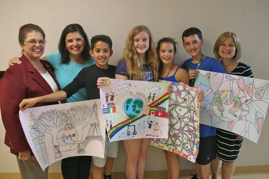 2015-2016 Easton local Peace Poster Winners