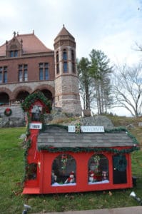Holiday Festival Houses in Easton at Oakes Ames Memorial Hall.