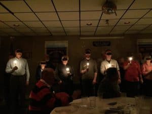 New Member Induction for the Easton Lions Club April 26, 2017