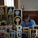 Arts and Crafts Show at the Holiday Festival 2016, Easton, MA