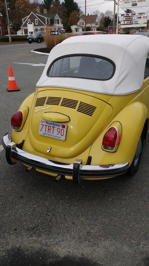 Easton Lions Auction Car 2018-1972 Volkswagen VW Beetle Convertible - Refurbished