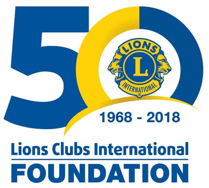 LCIF 50th anniversary logo