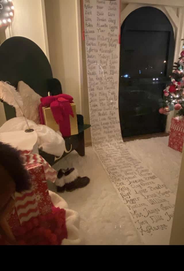 Easton Lions Santa's List 2020