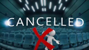 Cancelled event red X seats