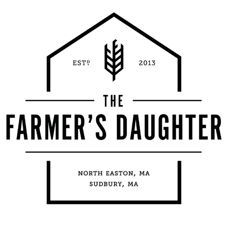 The Farmer's Daughetr suqre logo in North Easton and Sudbury, MA
