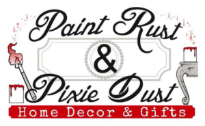 Paint, Rust, and Pixie Dust logo