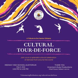 Volunteering for Seniors Cultural Tour-De-Force-May 2022-promo pos square