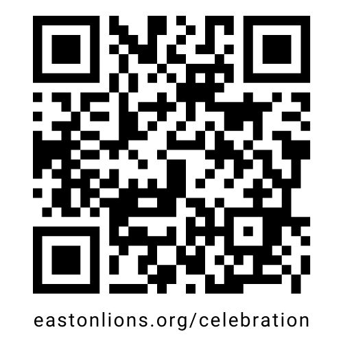 QR code for Easton Lions Celebration of Easton Dinner Gala