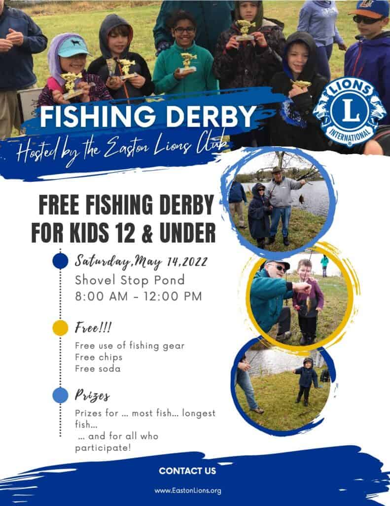 Easton Lions Fishing Derby May 14, 2022