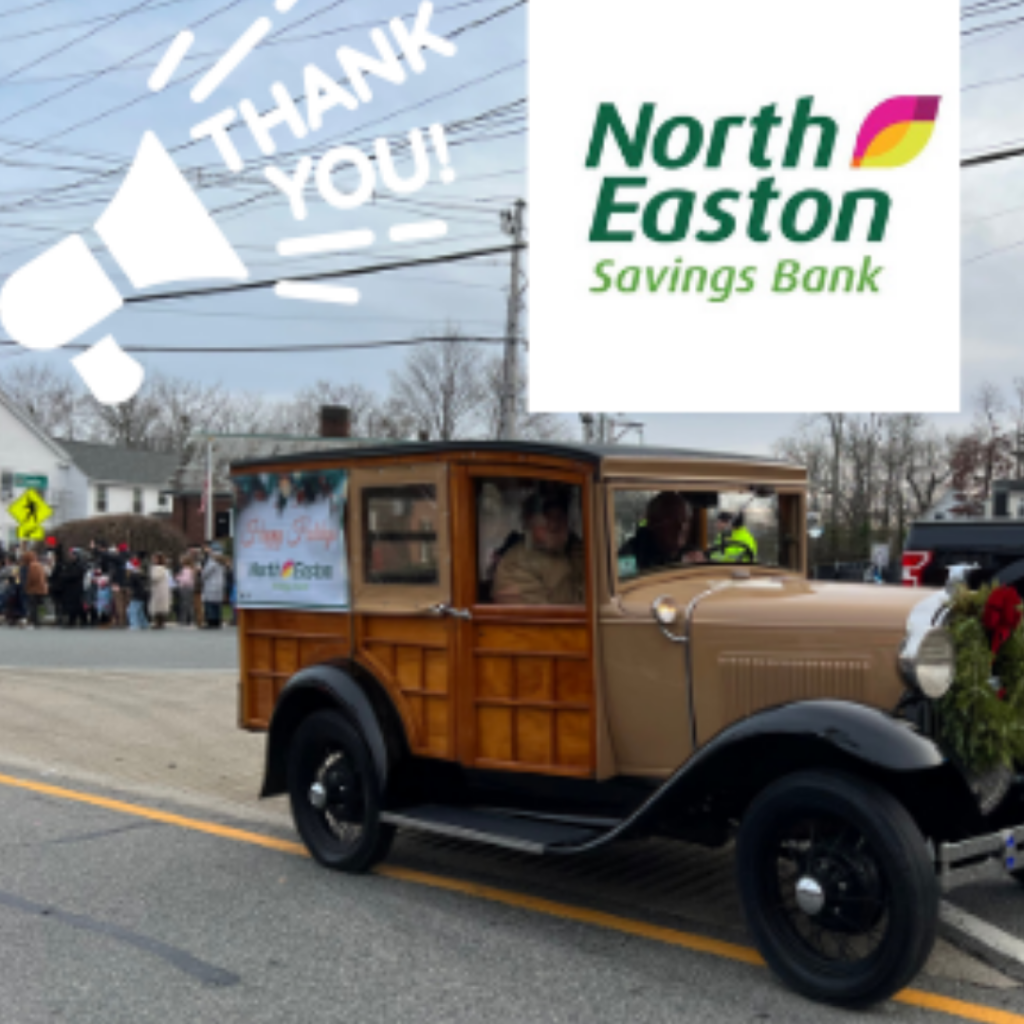 North Easton Savings Bank in parade